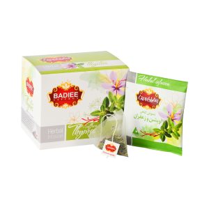 Thyme and Saffron Herbal Tea by Badiee, 12 pieces