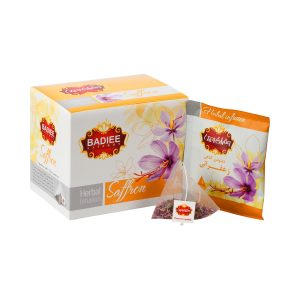 Saffron Herbal Tea by Badiee, 12 pieces
