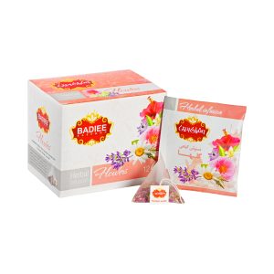 Floral Herbal Tea by Badiee, 12 pieces