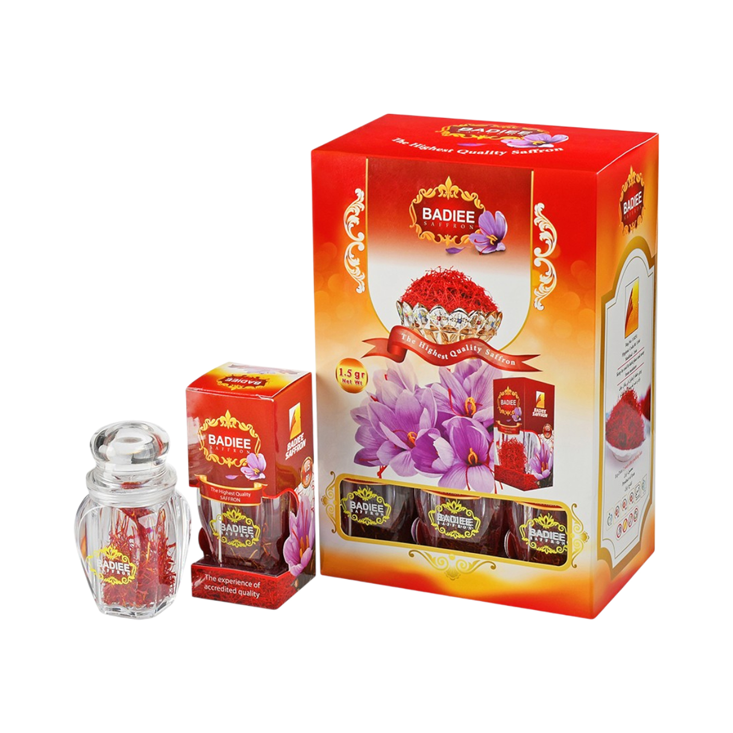 Badiee Pooshal Gohar Saffron – 1.5g - Image 2