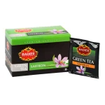 Saffron Green Tea by Badiee, 20 pieces